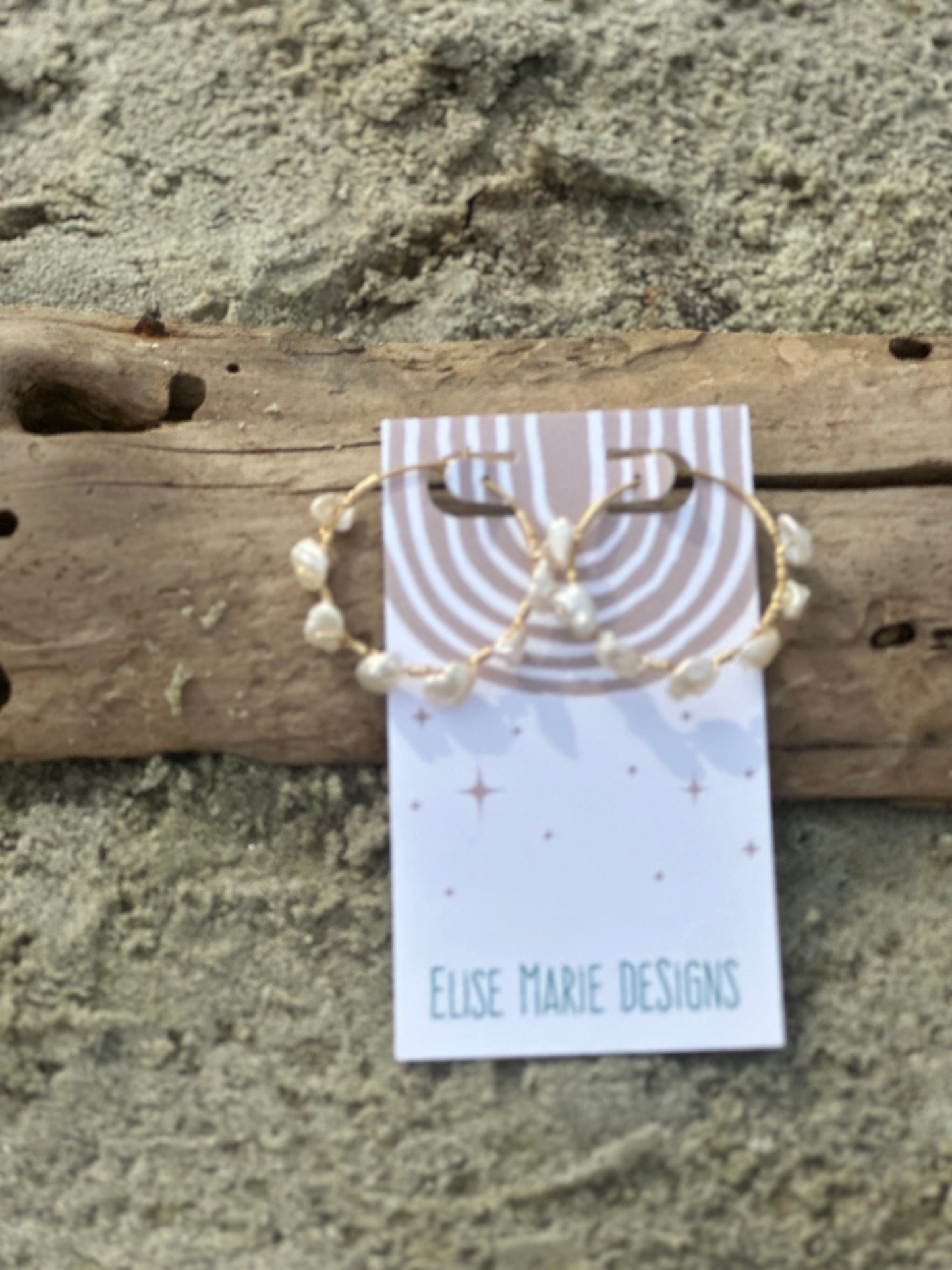 Birthstone Beam Hoop