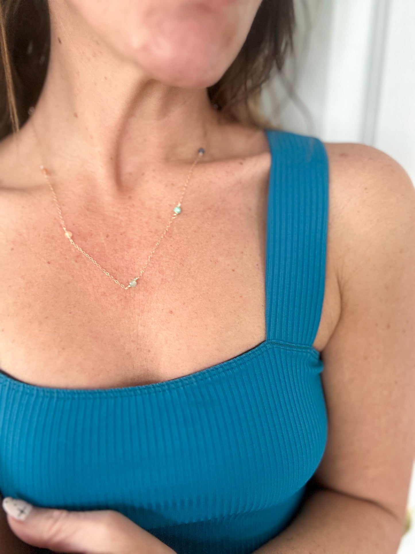 Segmented Chakra Necklace