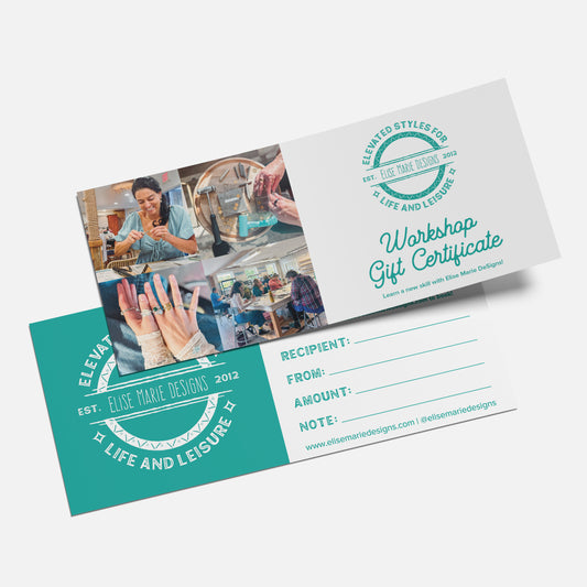 Workshop Gift Certificate