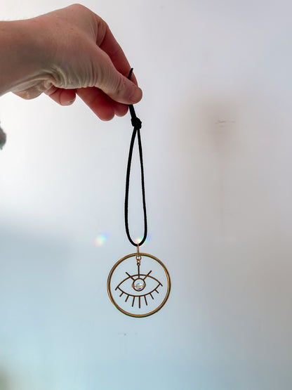 Evil Eye Sun Catcher Hanger | Ornament | Car Charm