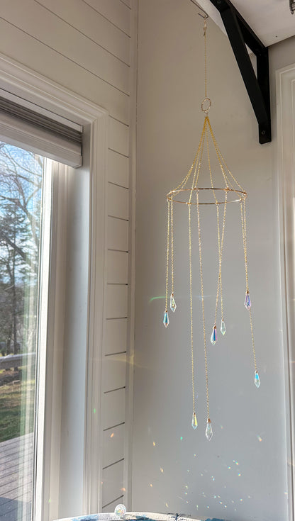 Sun Catcher Crystal Mobile
