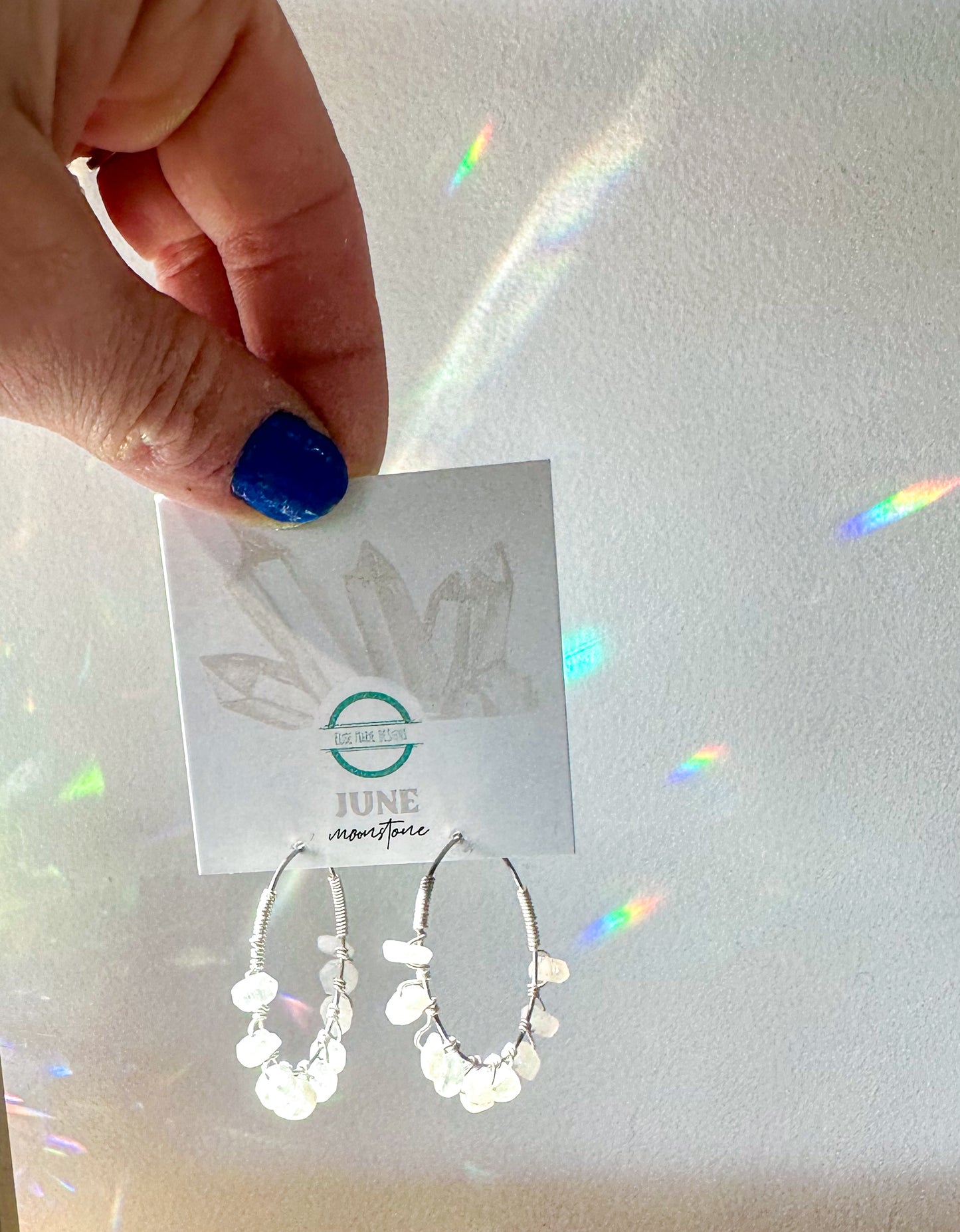 Birthstone Beam Hoop