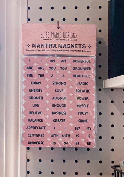 Mantra Magnets – Daily Inspiration for Home, Office, or Studio
