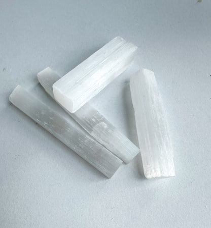 Small Selenite Wand | Cleansing Crystal Stick