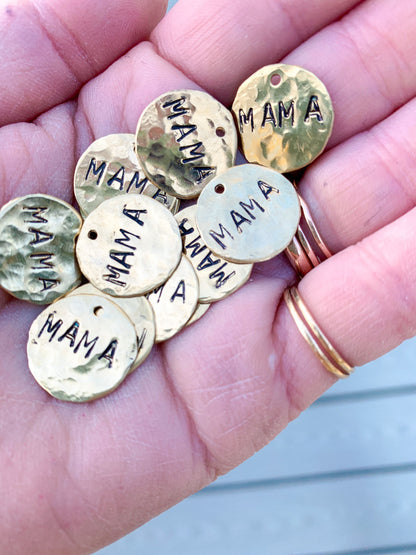 Hammered Mama Necklace