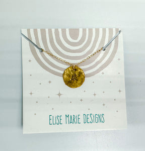 Hammered Coin Necklaces