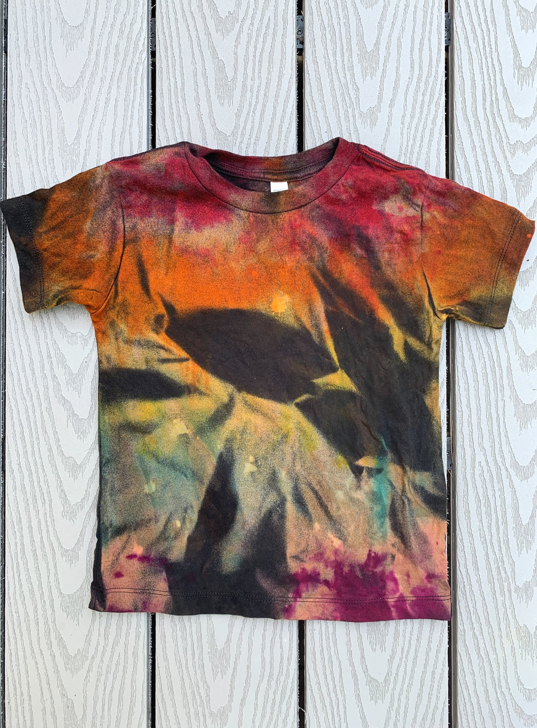 Rainbow Tie Dye Toddler Tee