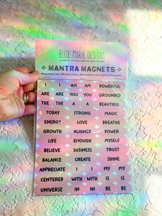 Mantra Magnets – Daily Inspiration for Home, Office, or Studio
