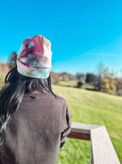 Unisex Tie Dyed Beanie