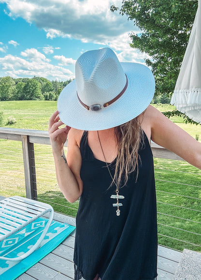 Tiered Kyanite Drop Necklace