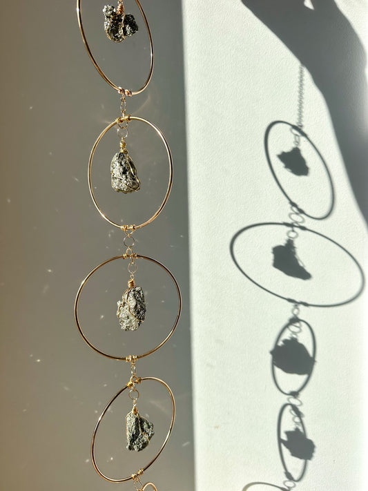 pyrite stone, prosperity, glimmer, birthday gift
