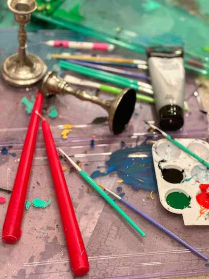 Painted Candlestick Workshop
