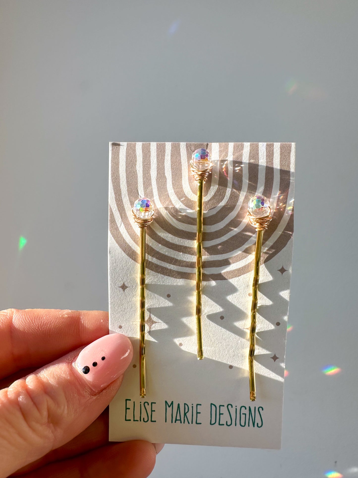 Sun Catcher Bobby Pin | Whimsical Hair Accessory