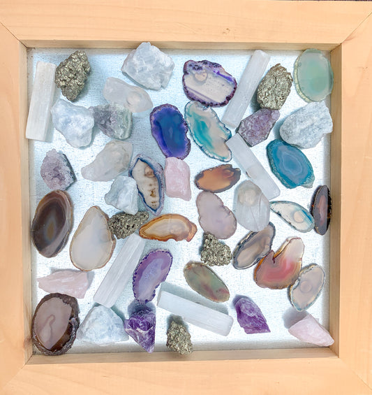 Agate and Crystal Magnets