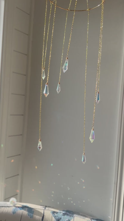 Sun Catcher Crystal Mobile