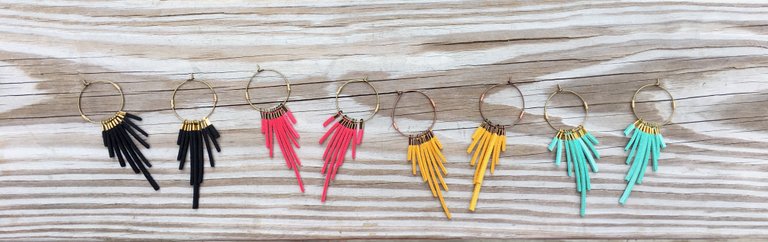 Suede Fringe Earring – Elise Marie DeSigns