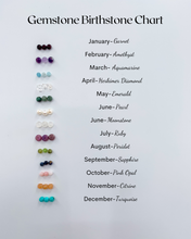Load image into Gallery viewer, Simple Birthstone Necklace