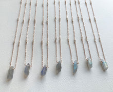 Load image into Gallery viewer, Long Crystal Spacer Necklace