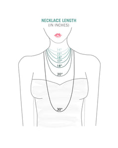 Freeform Pearl Necklace