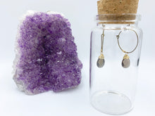 Load image into Gallery viewer, Boho Stone Hoop Earring