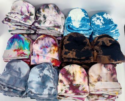 Unisex Tie Dyed Beanie