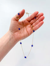 Load image into Gallery viewer, Evil Eye Segmented Necklace