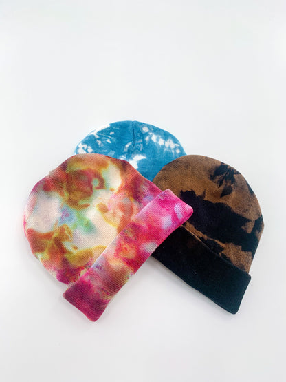 Unisex Tie Dyed Beanie