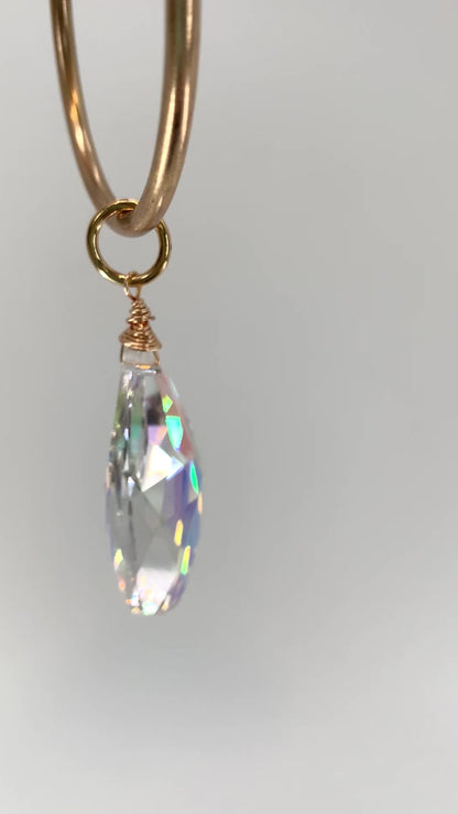 Teardrop Crystal Sun Catcher
