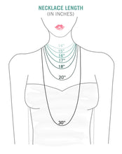 Load image into Gallery viewer, Simple Birthstone Necklace