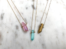 Load image into Gallery viewer, Crystal Point Simple Necklace