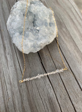 Load image into Gallery viewer, Crystal Bar Necklace