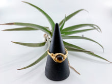 Load image into Gallery viewer, Gold Wire Wrapped Gemstone Rings