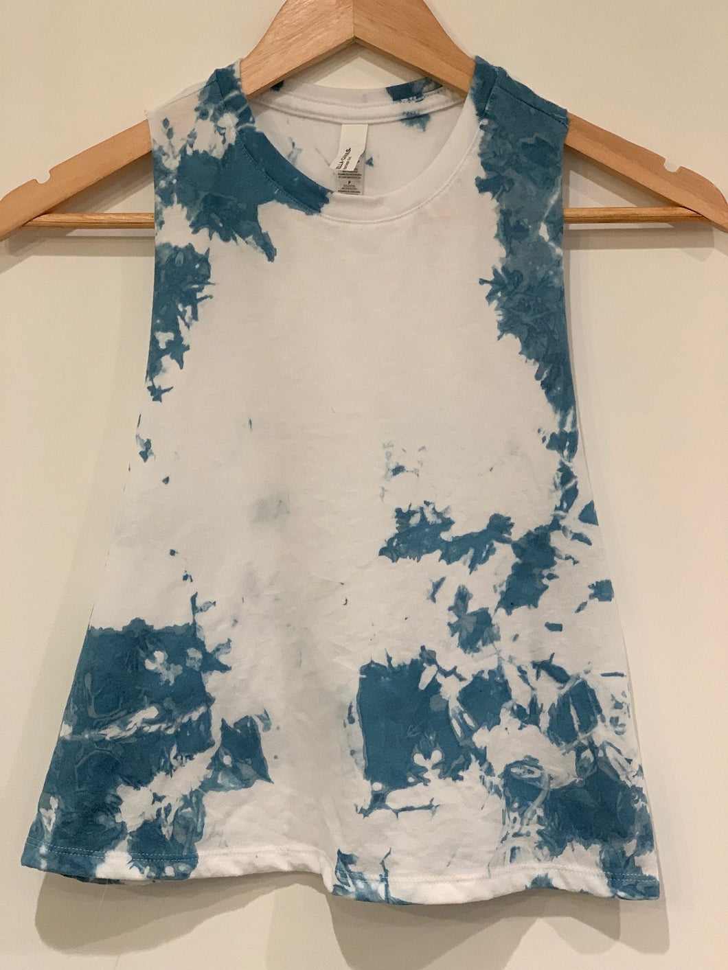 Tie Dye Racerback Crop Tank