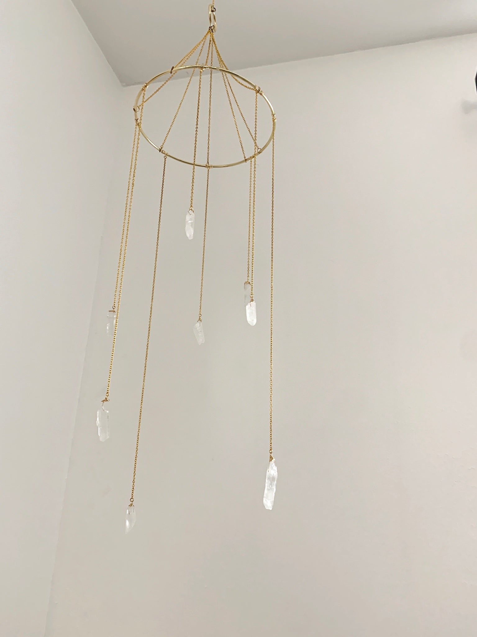 String of Crystals Home Decor – Elise Marie DeSigns