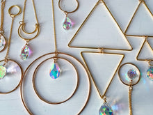 Load image into Gallery viewer, Triangle Crystal Sun Catcher