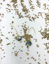 Load image into Gallery viewer, Abalone Drop Earrings