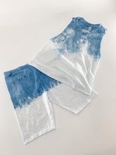Load image into Gallery viewer, Tie Dye Racerback Crop Tank