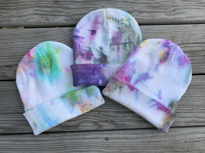 Unisex Tie Dyed Beanie